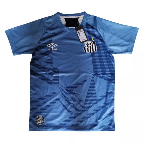 Tailandia Camiseta Santos Portero 2020-21 Azul